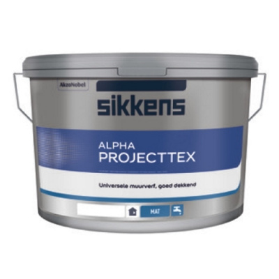 ALPHA PROJECTTEX (глубокоматовая краска для стен и потолков, моющаяся)